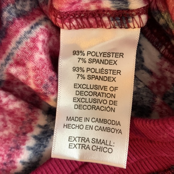 Brand new Nautica navy & burgundy 2 piece pajama set!! - Picture 7 of 9